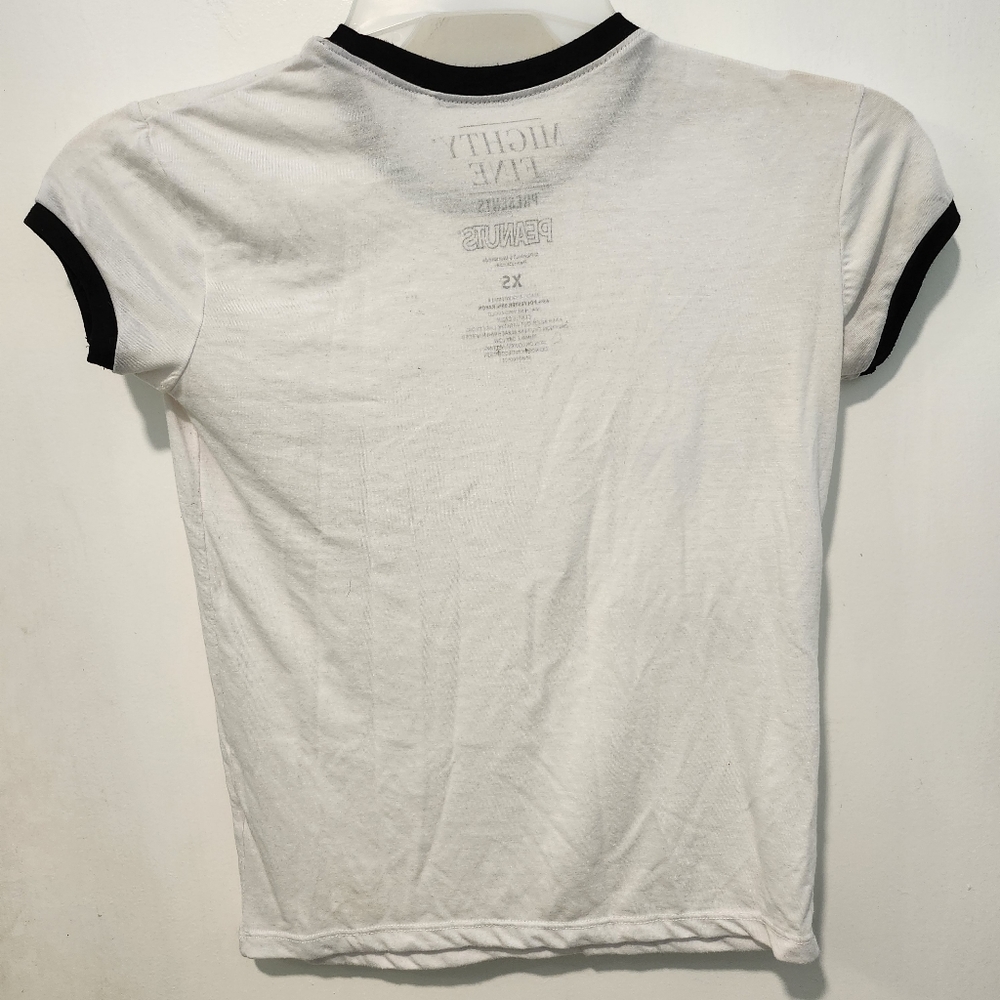 (PRICE IS FIRM!)Mighty Fine Peanuts Short Sleeve Tshirt With Snoopy Design - Picture 14 of 14